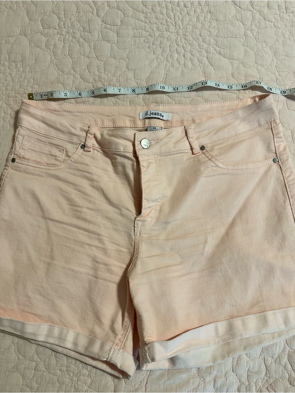 d. jeans Peach Women's Denim Shorts